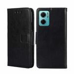 For Xiaomi Redmi Note 11E 5G CN/Redmi 10 5G Crystal Texture Leather Phone Case(Black)