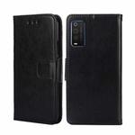 For TCL 205 Crystal Texture Leather Phone Case(Black)