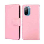 For Ulefone Note 13P Crystal Texture Leather Phone Case(Pink)