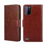 For Oukitel C25 Crystal Texture Leather Phone Case(Brown)