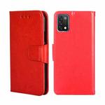 For UMIDIGI A11 Crystal Texture Leather Phone Case(Red)