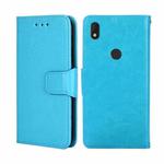 For Alcatel Axel / Lumos Crystal Texture Leather Phone Case(Sky Blue)