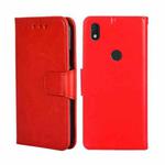 For Alcatel Axel / Lumos Crystal Texture Leather Phone Case(Red)