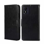 For Alcatel 1B 2022 Crystal Texture Leather Phone Case(Black)