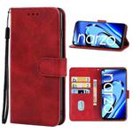 For OPPO Realme Narzo 50 Pro Leather Phone Case(Red)