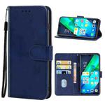 For Infinix Note 12 G96 Leather Phone Case(Blue)