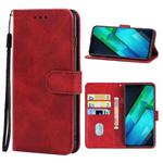 For Infinix Note 12 VIP Leather Phone Case(Red)