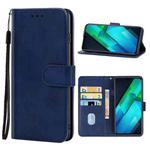 For Infinix Note 12 VIP Leather Phone Case(Blue)