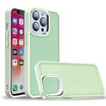 For iPhone 13 Charm Pupil Frosted Skin Feel Phone Case(Green)