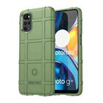 For Motorola Moto E32 Full Coverage Shockproof TPU Phone Case(Green)