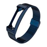 For Fitbit Inspire HR Mijobs Milan Buckle Stainless Steel Watch Band(Blue)
