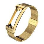 For Fitbit Inspire HR Mijobs Milan Buckle Stainless Steel Watch Band(Gold)