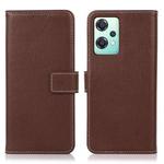 For OnePlus CE 2 Lite 5G Litchi Texture Horizontal Flip Leather Phone Case(Brown)