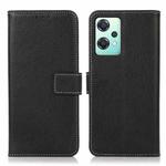 For OnePlus CE 2 Lite 5G Litchi Texture Horizontal Flip Leather Phone Case(Black)