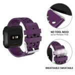 For FITBIT Versa Breathable Watch Band(Purple)