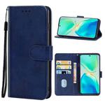 For vivo S15 Pro Leather Phone Case(Blue)