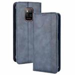 For Ulefone Power Armor 14 / 14 Pro Magnetic Buckle Retro Texture Leather Phone Case(Blue)