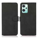 For OnePlus Nord CE 2 Lite 5G KHAZNEH Matte Texture Leather Phone Case(Black)