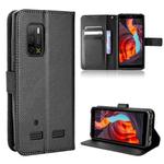 For Ulefone Armor X10 / X10 Pro Diamond Texture Leather Phone Case(Black)