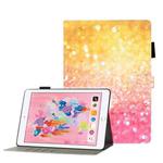 For iPad 10.2 2021 A2602 3D Embossing Pattern Leather Tablet Case(Sand)