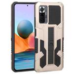 For Xiaomi Redmi Note 11 Pro Global All Inclusive Double-color TPU + PC Phone Case(Gold)