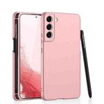 For Samsung Galaxy S22 5G GKK Ultra-thin Skin Feel Phone Case with Stylus(Pink)