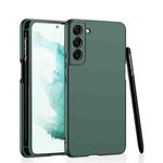 For Samsung Galaxy S22 5G GKK Ultra-thin Skin Feel Phone Case with Stylus(Forest Green)
