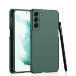 For Samsung Galaxy S22+ 5G GKK Ultra-thin Skin Feel Phone Case with Stylus(Forest Green)