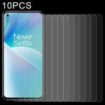 10 PCS 0.26mm 9H 2.5D Tempered Glass Film For OnePlus Nord 2T / Nord 2 5G