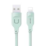 USAMS US-SJ565 Lithe Series 1.2m USB to 8 Pin Fast Charging Cable with Indicator Light(Green)