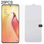 25 PCS Full Screen Protector Explosion-proof Hydrogel Film For OPPO Reno8 Pro+