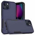 For iPhone 13 PC + TPU Phone Case(Dark Blue)