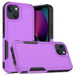 For iPhone 13 PC + TPU Phone Case(Purple)