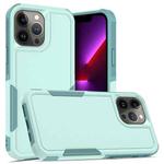 For iPhone 12 Pro PC + TPU Phone Case(Light Green)