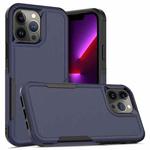 For iPhone 12 Pro PC + TPU Phone Case(Dark Blue)