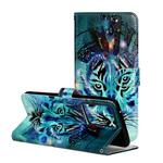 For Galaxy S20 Oil Embossed Coloured Drawing Pattern Horizontal Flip PU Leather Case with Holder & Card Slots & Wallet(Tiger)