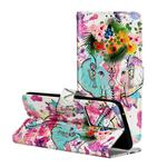 For Galaxy S20+ Oil Embossed Coloured Drawing Pattern Horizontal Flip PU Leather Case with Holder & Card Slots & Wallet(Elephant)