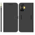 For Xiaomi Poco F4 GT / Redmi K50 Gaming Imitated Mirror Surface Leather Phone Case(Black)