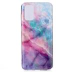 For Galaxy S20+ Coloured Drawing Pattern IMD Workmanship Soft TPU Protective Case(Pink Sky)