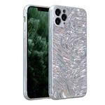 Wave Electroplating TPU Phone Case For iPhone 11 Pro(Glossy Silver)