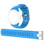 For Sunnto D4 / D4i Novo Diving Watch Silicone Watch Band with Extension Strap(Sky Blue)