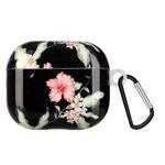 Painted Plastic Wireless Earphone Protective Case For AirPods 3(Rhododendron)