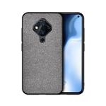 For Vivo S1 Pro (Indian Version) Shockproof Cloth Texture PC + TPU Protective Case(Grey)