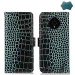 For Nokia C200 Crocodile Top Layer Cowhide Leather Phone Case(Green)