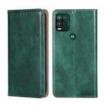 For Motorola Moto G Stylus 4G 2022 Pure Color Magnetic Leather Phone Case(Green)