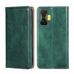 For Xiaomi Poco F4 GT / Redmi K50 Gaming Pure Color Magnetic Leather Phone Case(Green)