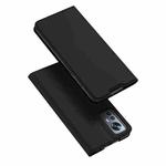 For Xiaomi 12 Lite DUX DUCIS Skin Pro Series Shockproof Leather Phone Case(Black)