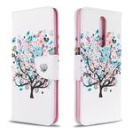 For Xiaomi Redmi K30 Colored Drawing Pattern Horizontal Flip Leather Case with Holder & Card Slots & Wallet(Little Tree)