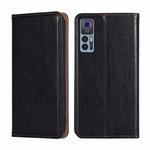 For TCL 30 5G / 30+ 5G Pure Color Magnetic Leather Phone Case(Black)