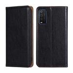 For TCL 205 Pure Color Magnetic Leather Phone Case(Black)